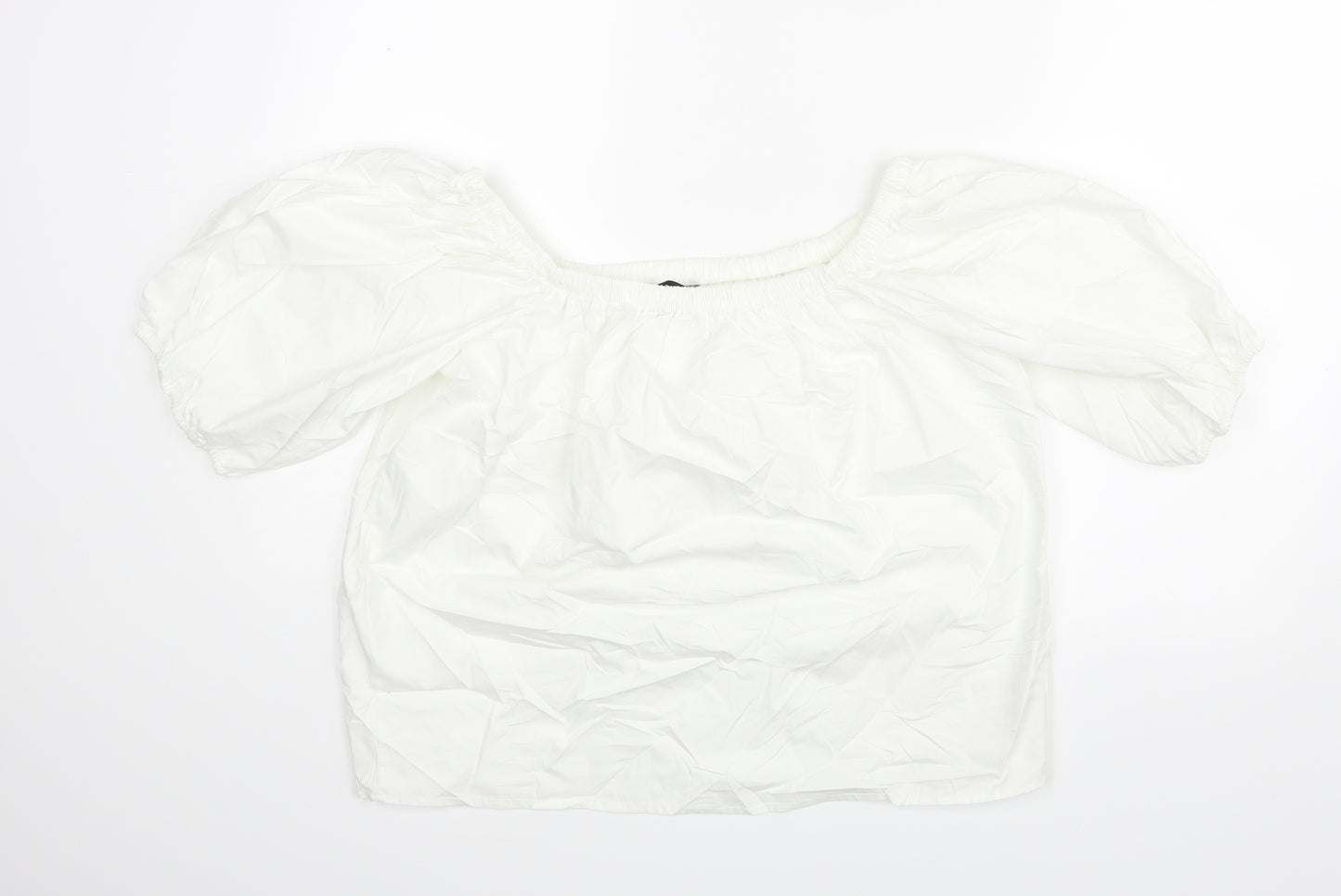 F&F Womens White   Basic Blouse Size 12