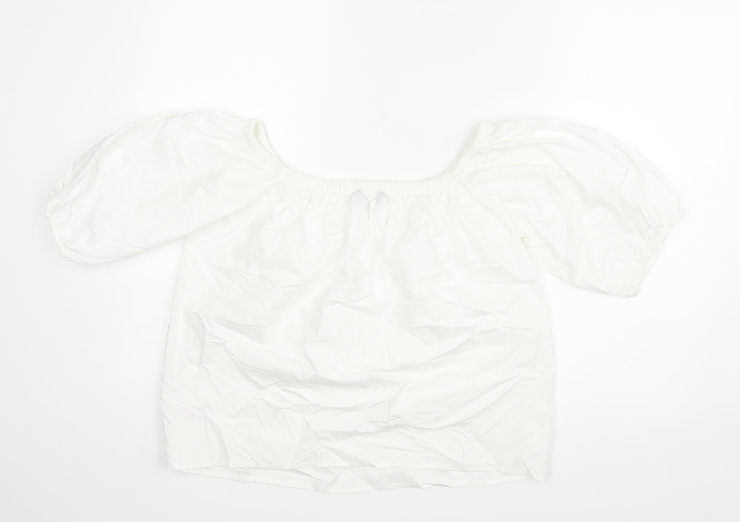F&F Womens White   Basic Blouse Size 12