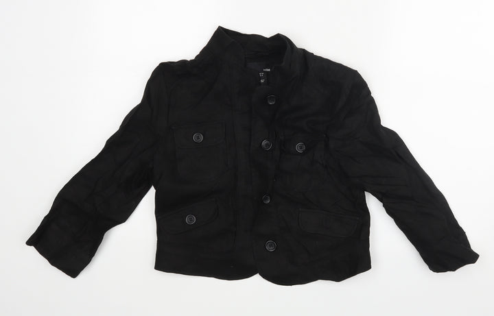 H&M Womens Black   Jacket  Size 34