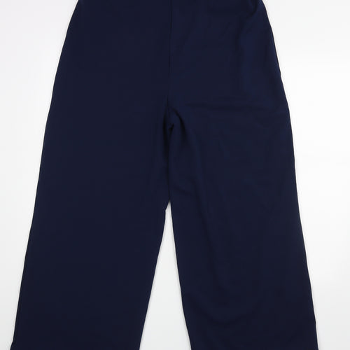 Quiz Womens Blue   Trousers  Size 20 L28 in