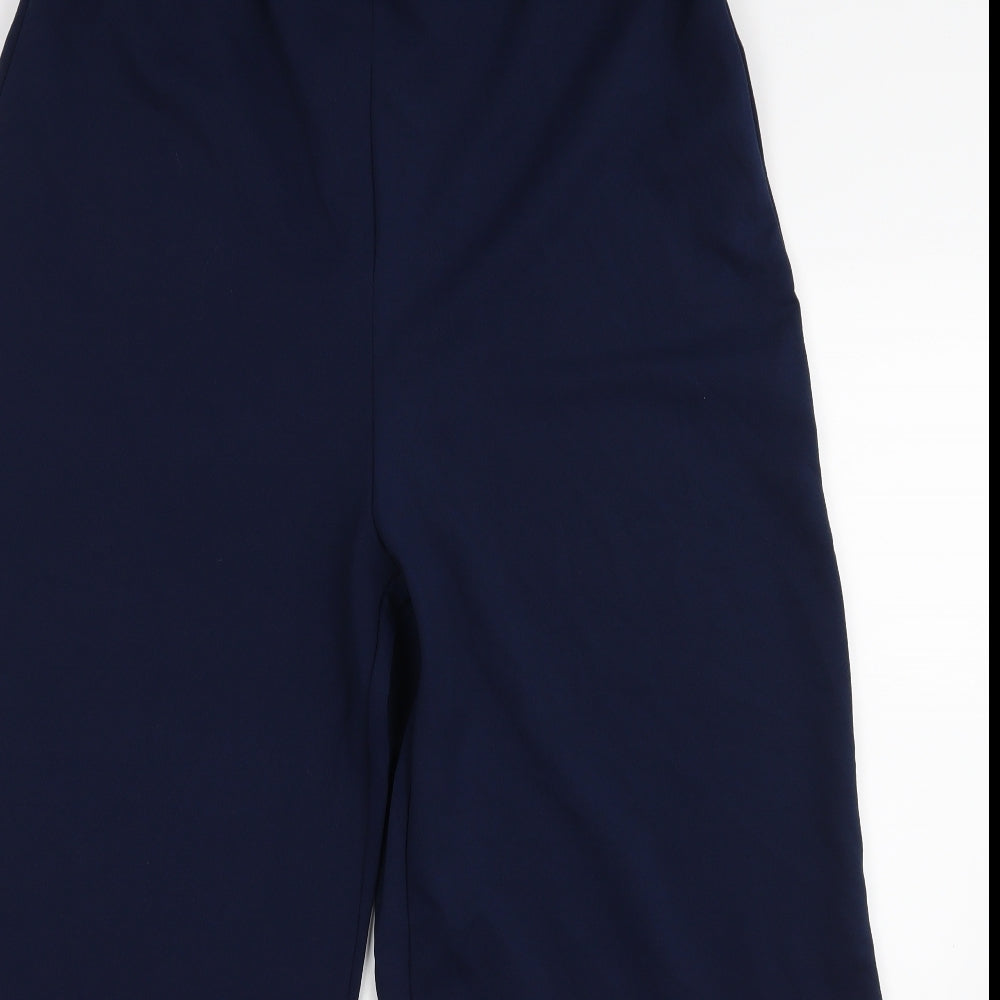 Quiz Womens Blue   Trousers  Size 20 L28 in