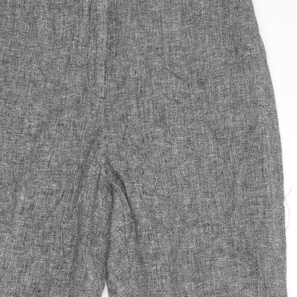 Paul Costelloe Womens Grey   Trousers   L28 in