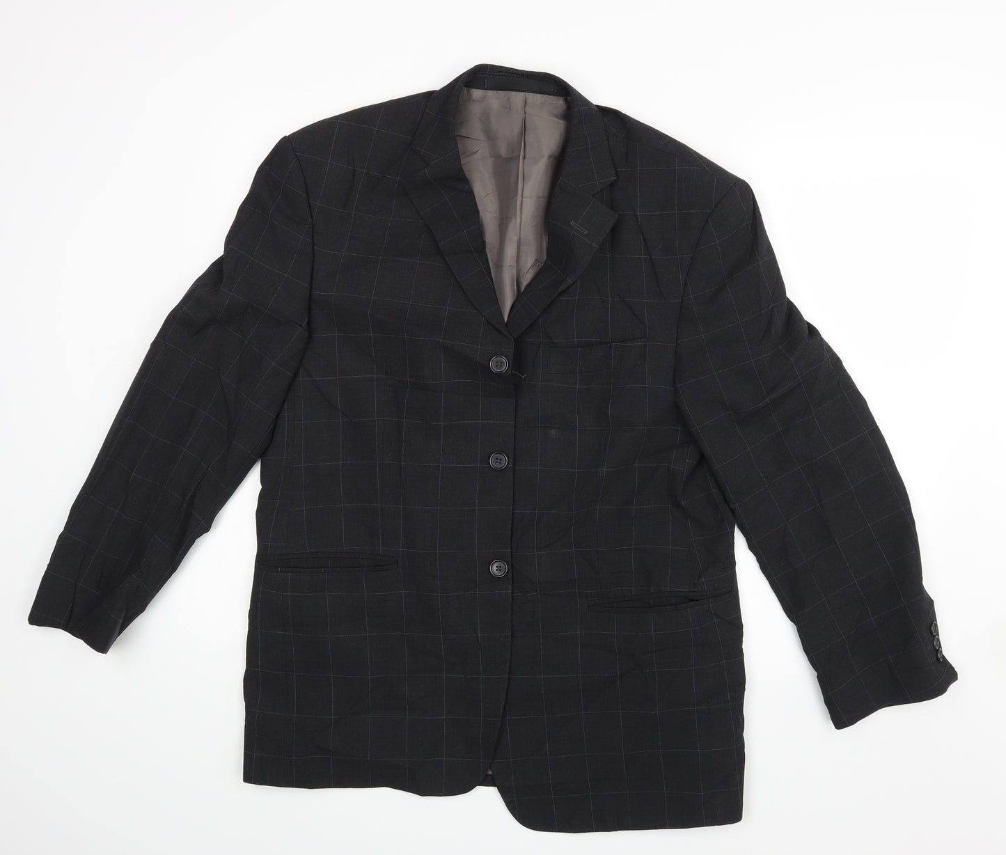 M&S Mens Grey   Jacket Blazer Size 44