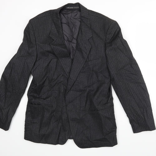 Burton Mens Grey   Jacket Blazer Size 44