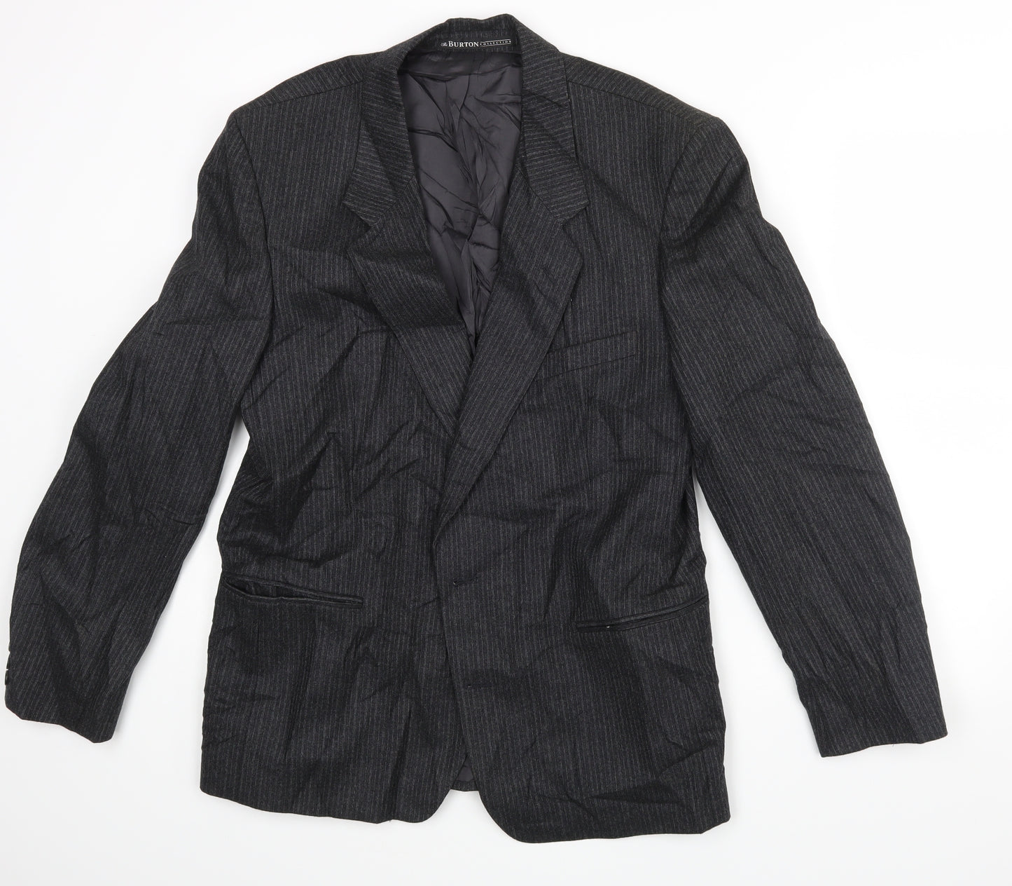 Burton Mens Grey   Jacket Blazer Size 44