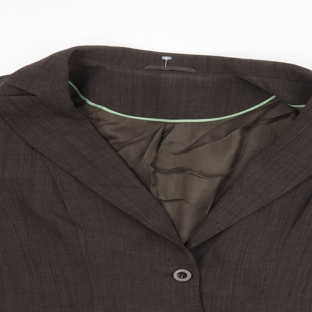 Austin Reed Womens Brown   Jacket Blazer Size 16