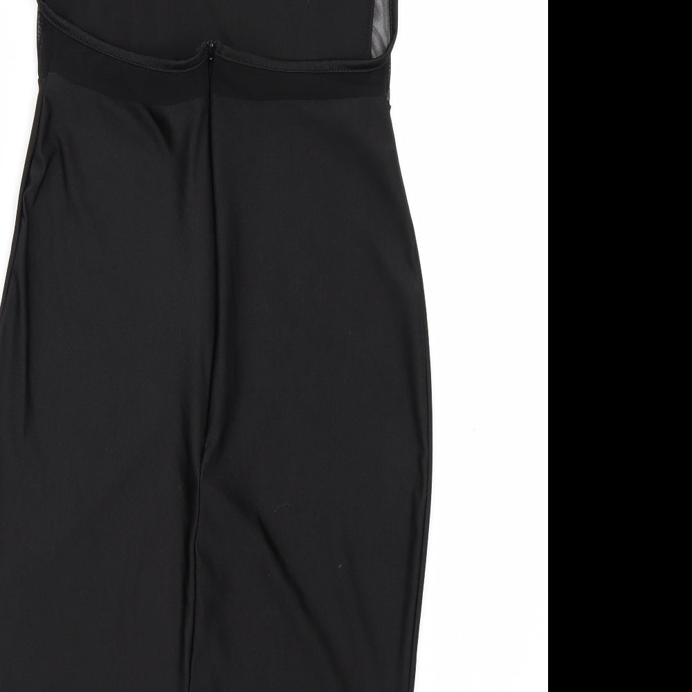 Preworn Womens Black   Pencil Dress  Size M