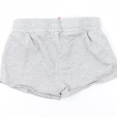 I love girl wear  Girls Grey   Sweat Shorts Size 8 Years