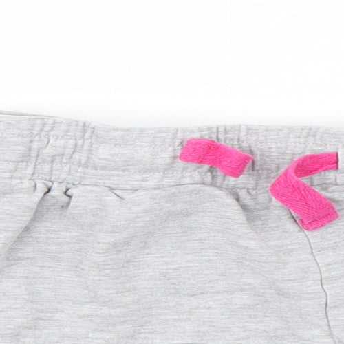 I love girl wear  Girls Grey   Sweat Shorts Size 8 Years