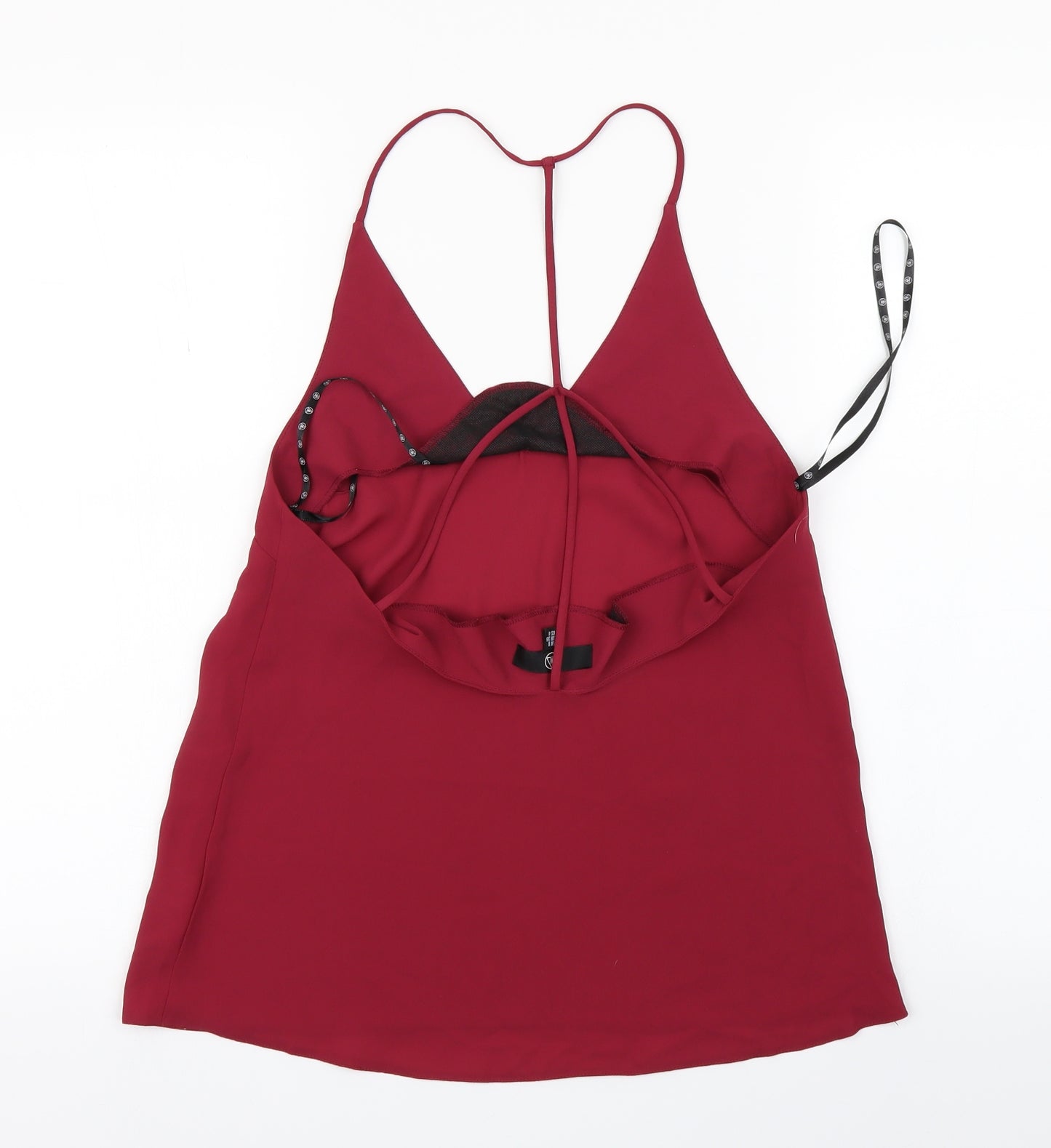 Missguided Womens Purple   Basic Blouse Size 8