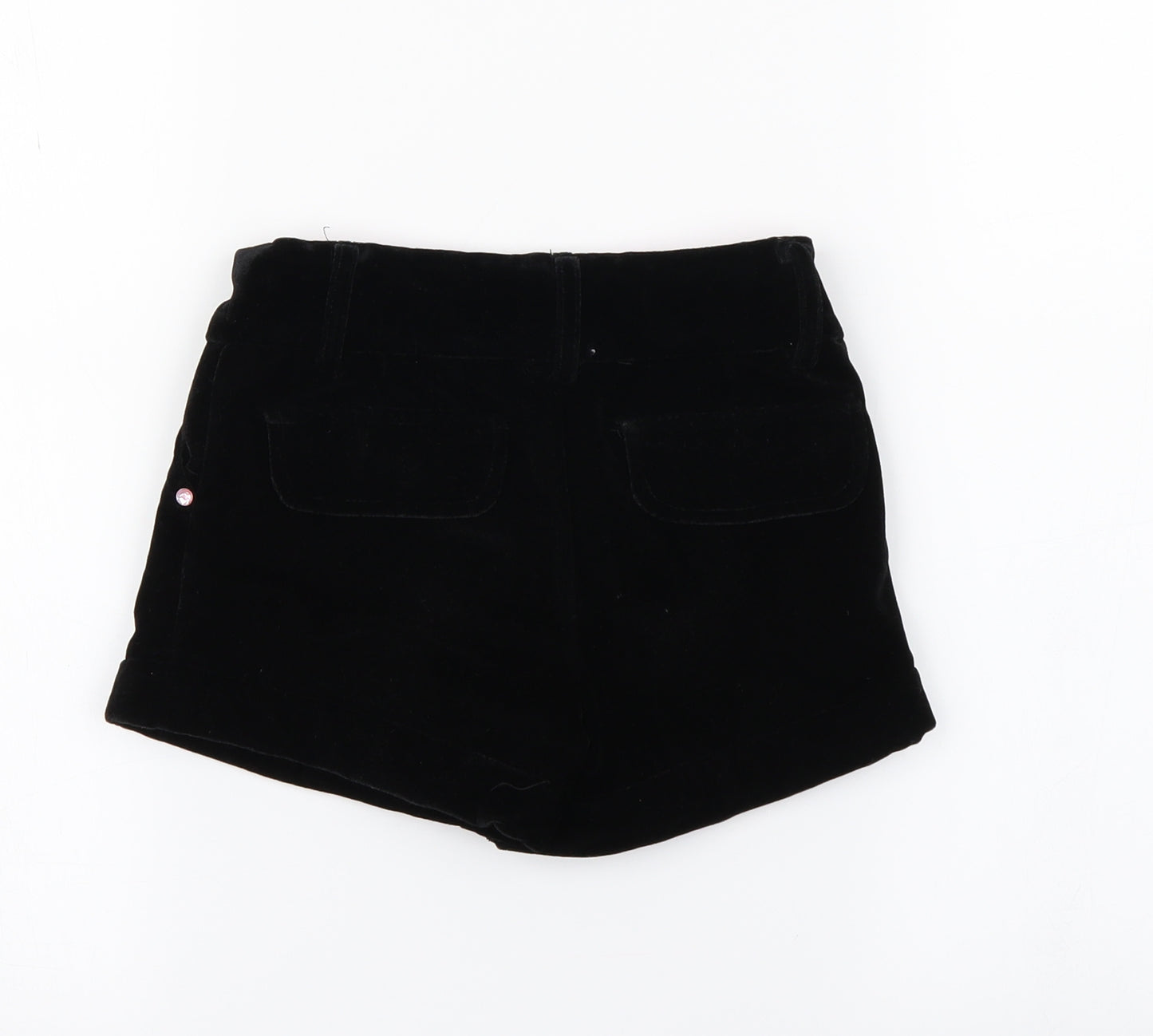 girl2girl Girls Black   Chino Shorts Size 6-7 Years