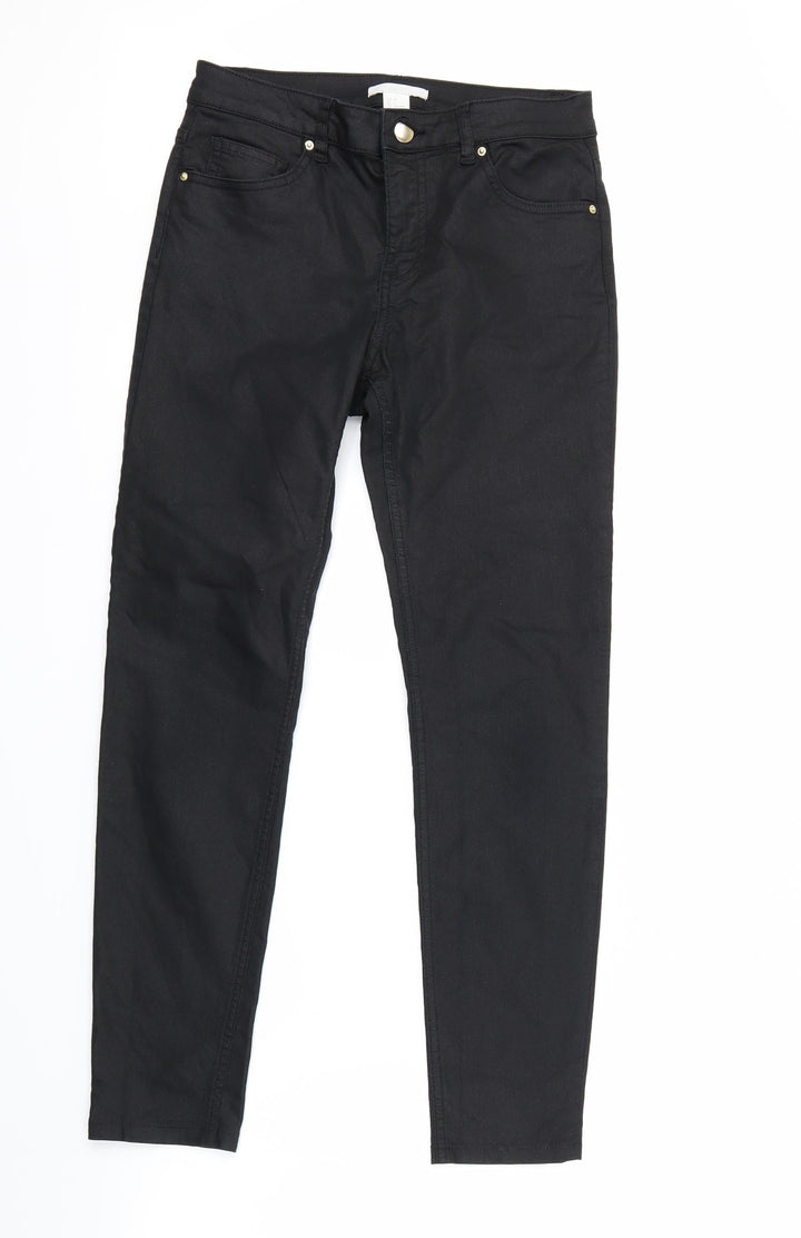 H&M Womens Black   Skinny Jeans Size 6 L25 in
