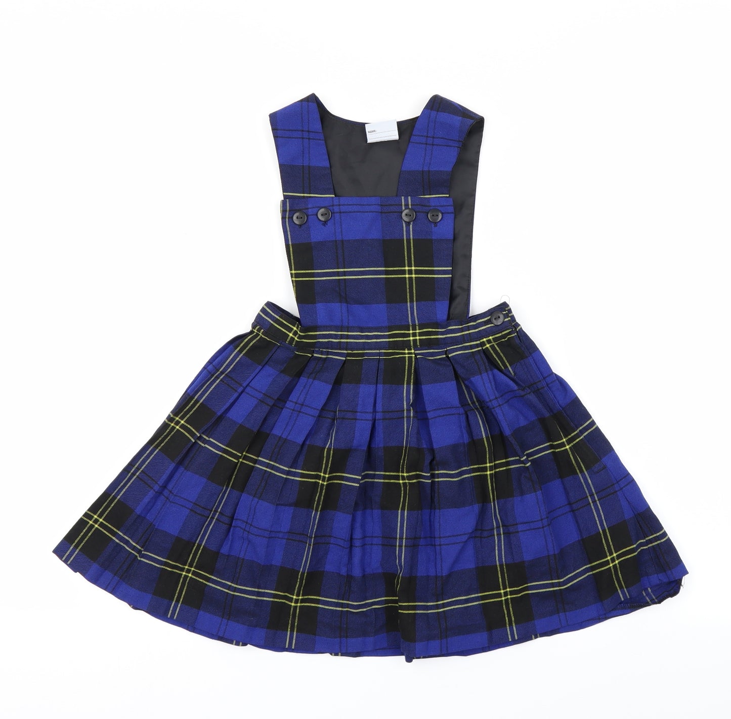 Banner Girls Blue Check  A-Line Skirt Size 5-6 Years