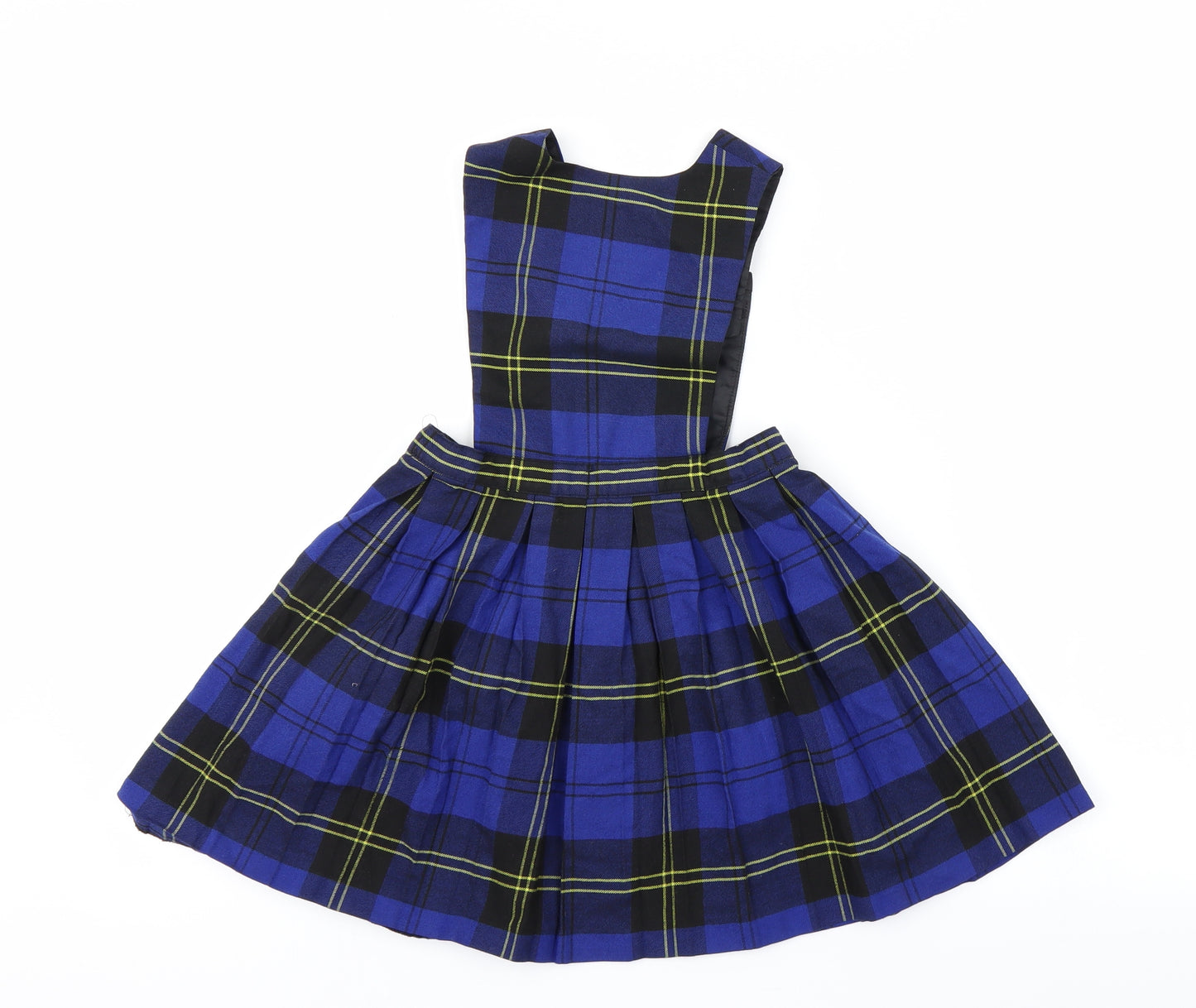 Banner Girls Blue Check  A-Line Skirt Size 5-6 Years