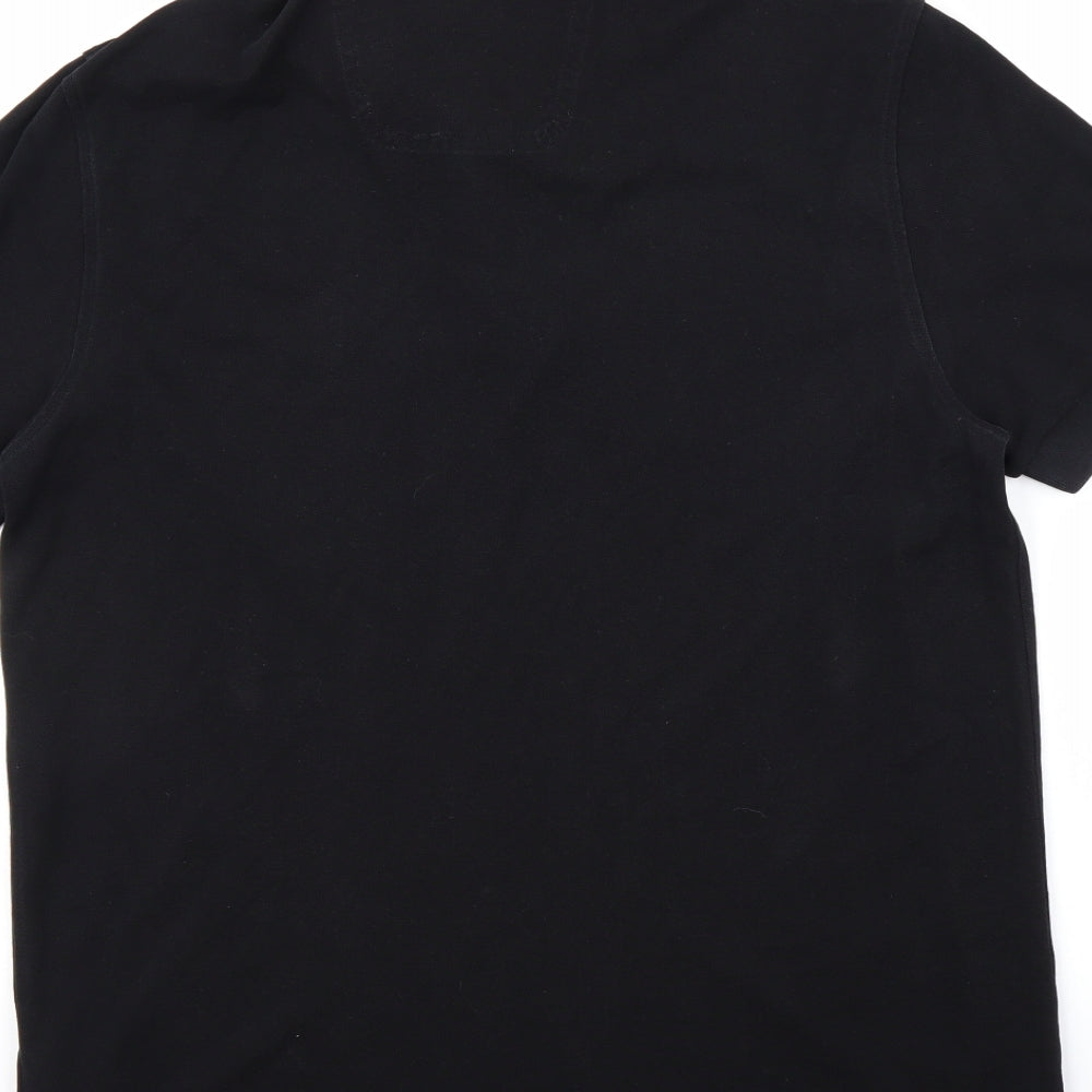 HUGO BOSS Mens Black    Polo Size M