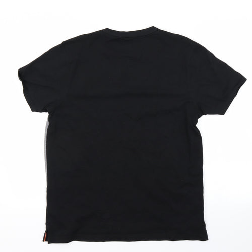 Luke Mens Black    T-Shirt Size XL