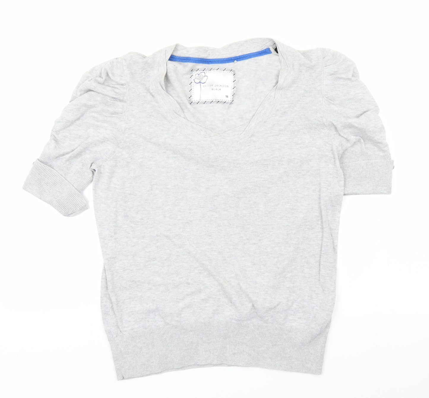 Debenhams Womens Grey   Basic Blouse Size 16