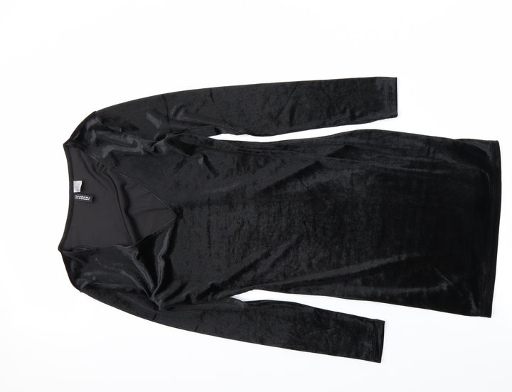 Divided Womens Black   A-Line  Size 8