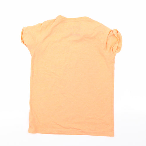 NEXT Boys Pink   Basic T-Shirt Size 9 Years  - neon pink