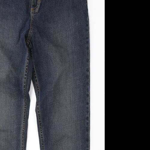 TU Mens Blue  Denim Straight Jeans Size 32 L30 in