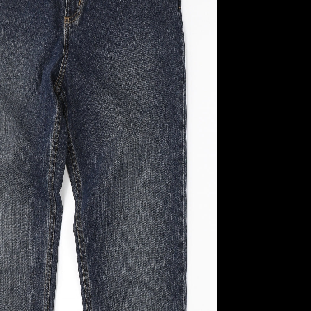 TU Mens Blue  Denim Straight Jeans Size 32 L30 in