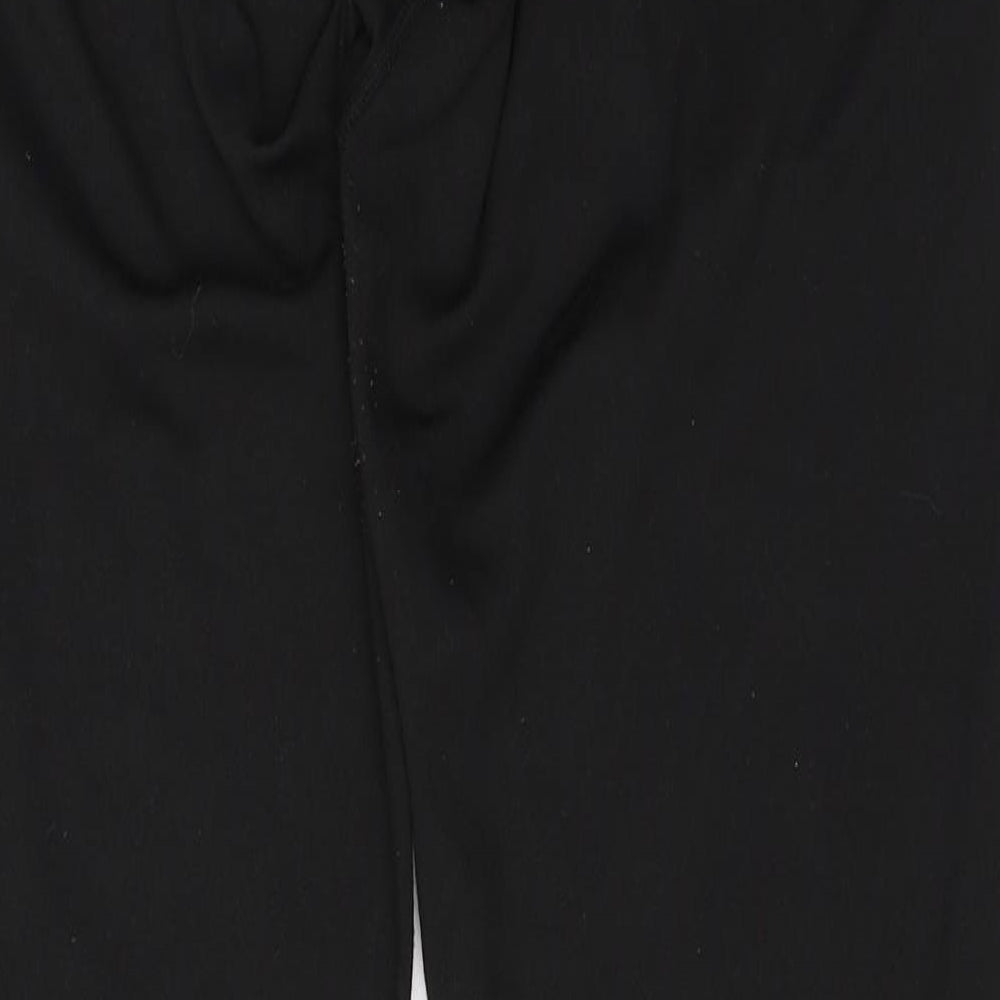 Preworn Womens Black   Jogger Leggings Size 2XL L30 in