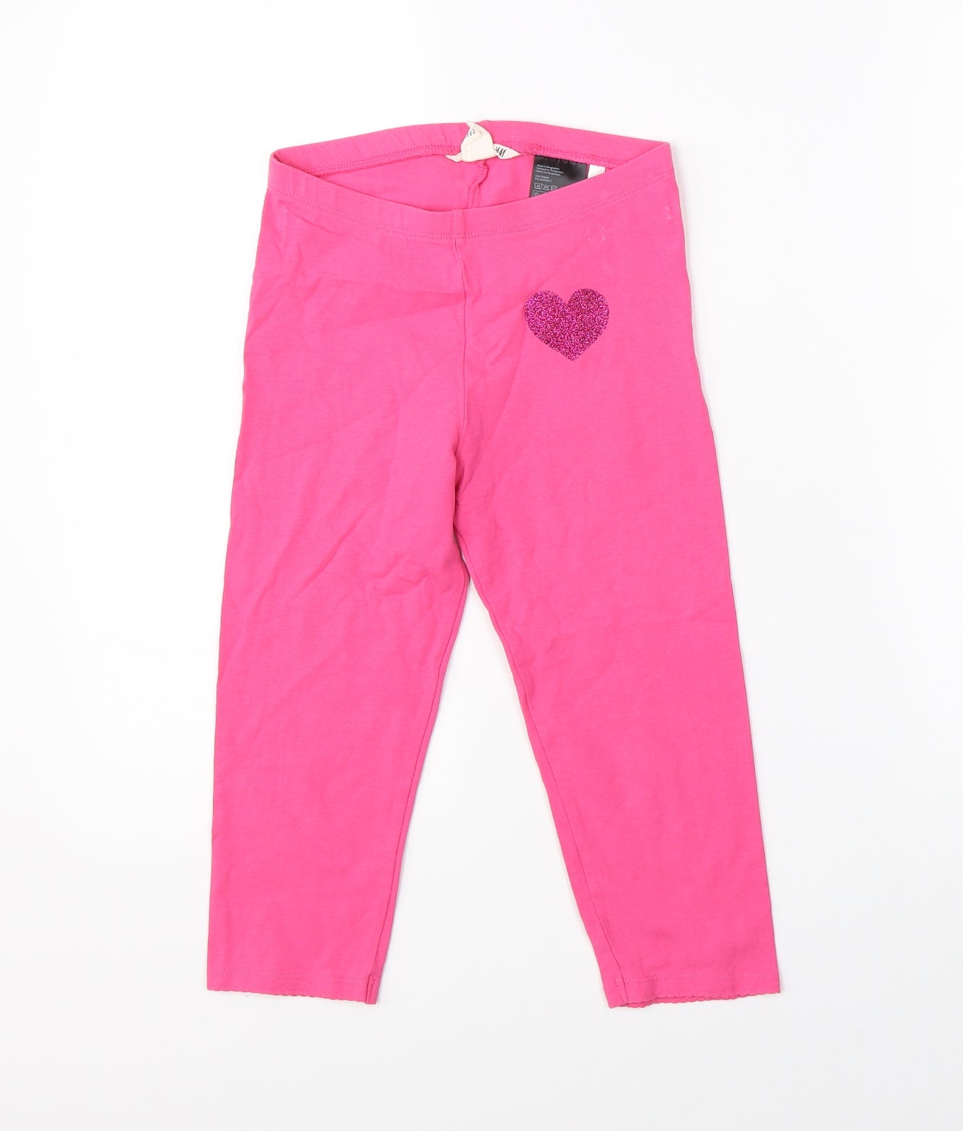 H&M Girls Pink   Jogger Trousers Size 10 Years