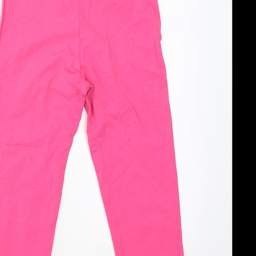 H&M Girls Pink   Jogger Trousers Size 10 Years
