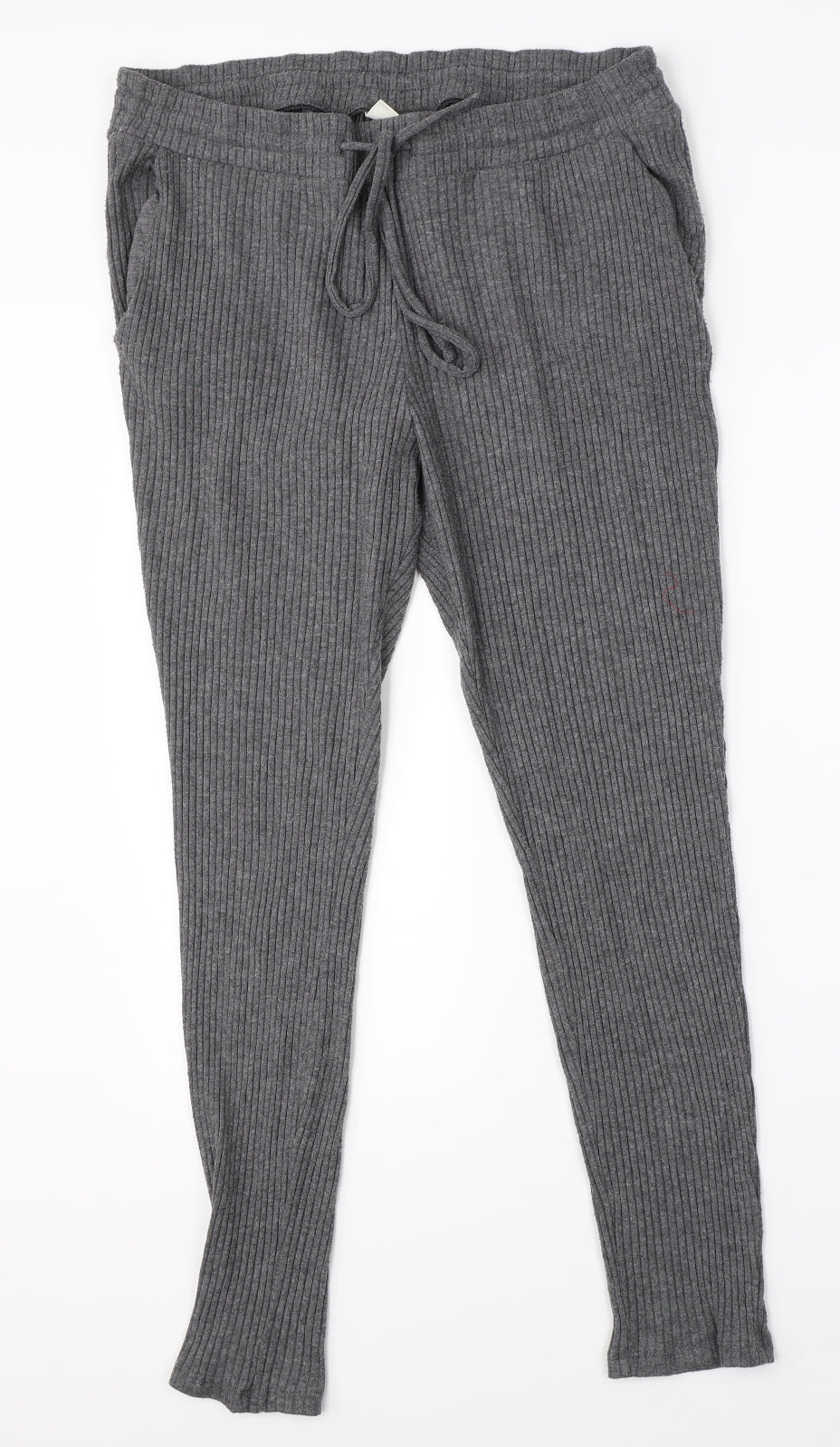 H&M Womens Grey   Jogger Trousers Size L L26 in