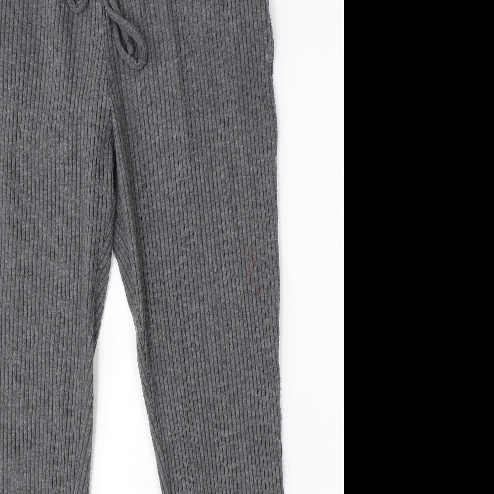 H&M Womens Grey   Jogger Trousers Size L L26 in