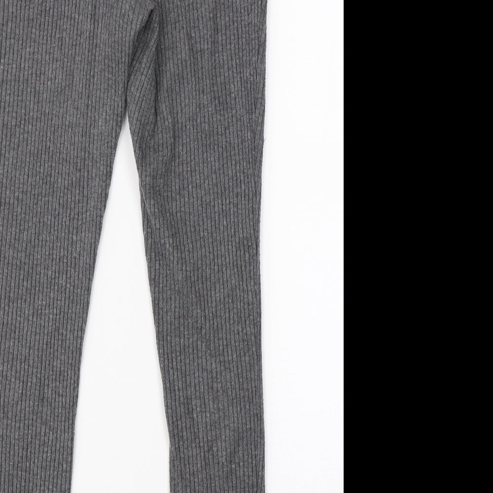 H&M Womens Grey   Jogger Trousers Size L L26 in