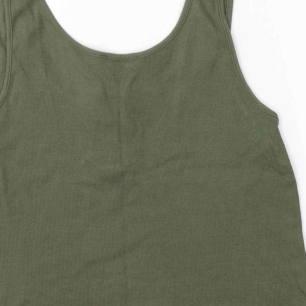 Primark Womens Green   Basic Tank Size L