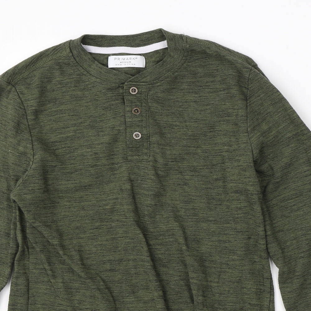 Preworn Mens Green    T-Shirt Size M