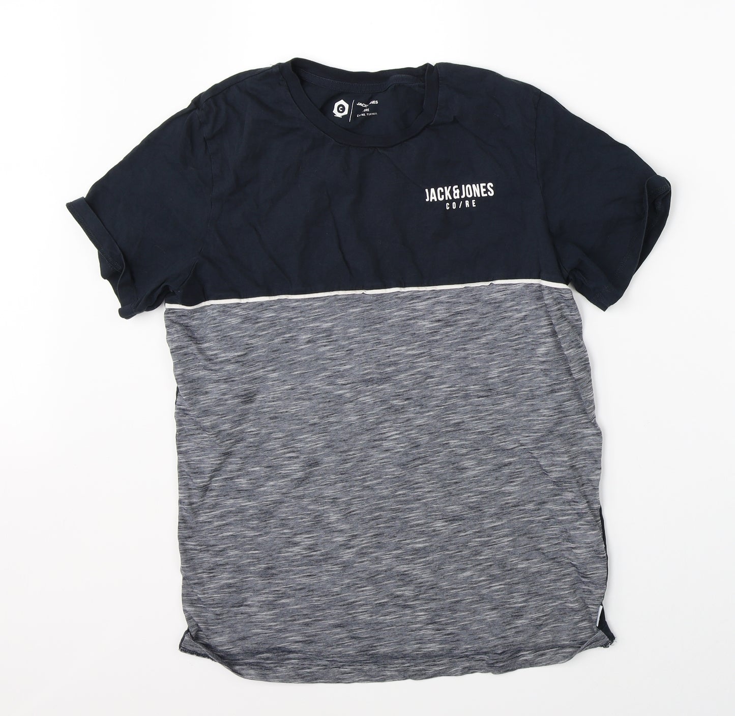Jack Jones Mens Blue    T-Shirt Size S