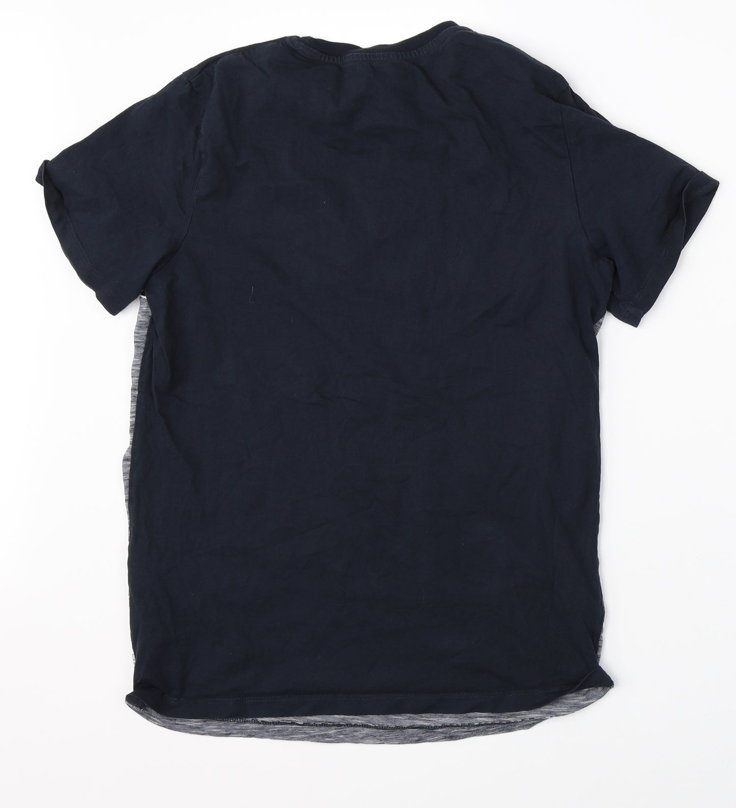 Jack Jones Mens Blue    T-Shirt Size S