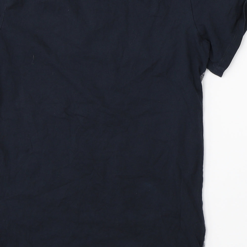 Jack Jones Mens Blue    T-Shirt Size S