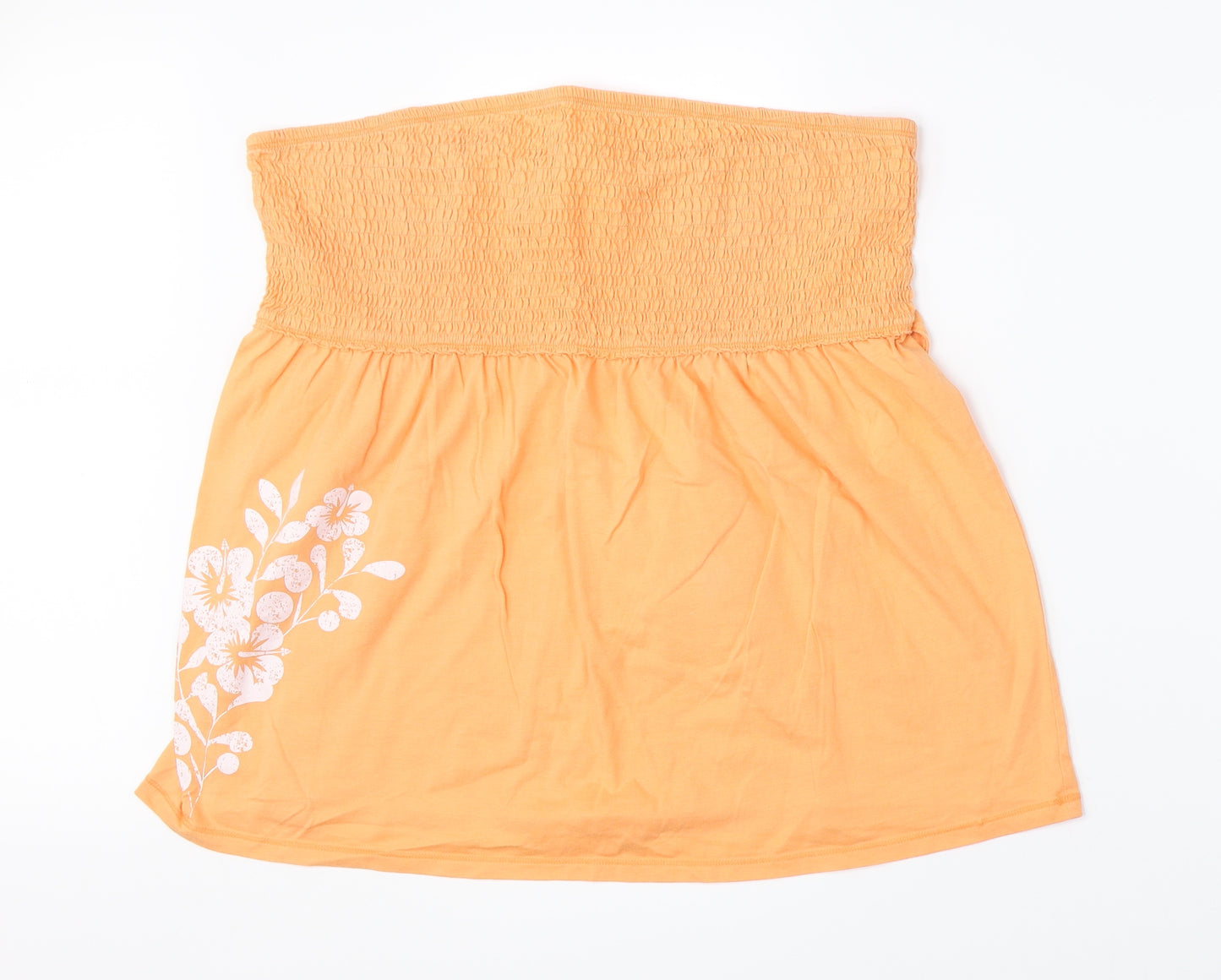Papaya Womens Orange   Basic Blouse Size 22