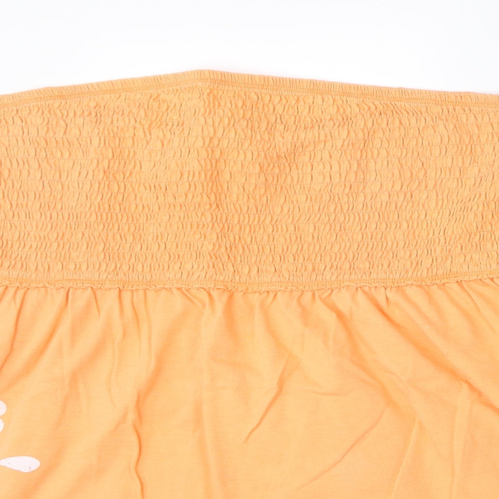 Papaya Womens Orange   Basic Blouse Size 22