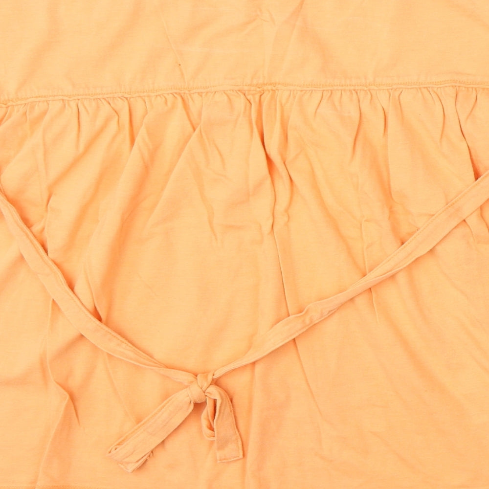 Papaya Womens Orange   Basic Blouse Size 22