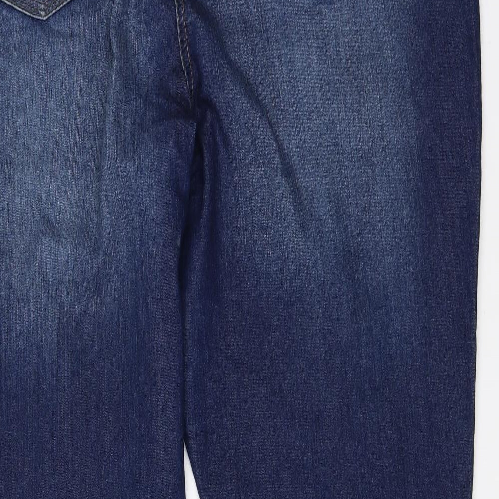 George Womens Blue  Denim Bootcut Jeans Size 20 L30 in