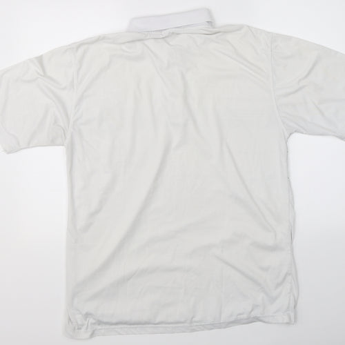 Goldmen Mens White    Polo Size XL