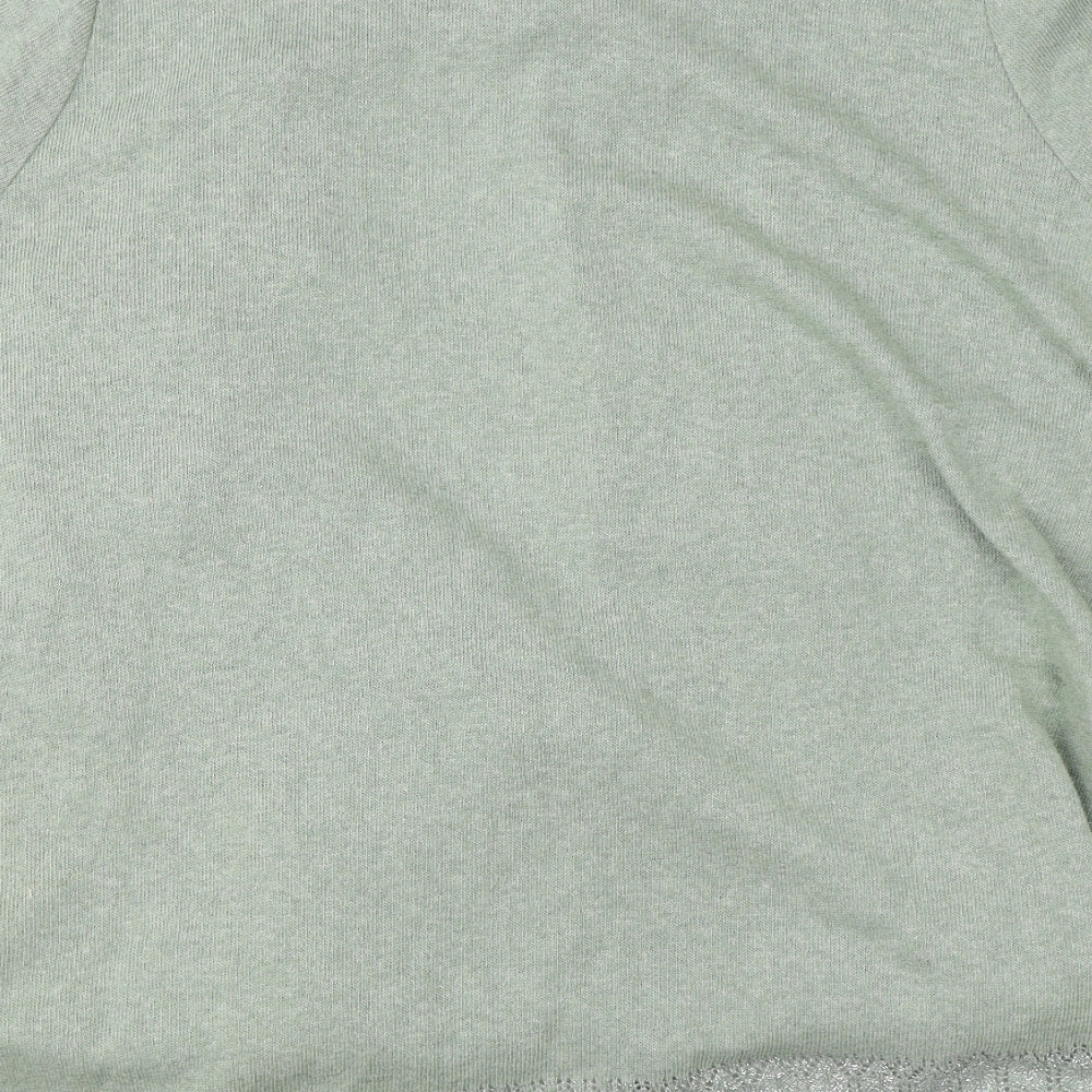 Preworn Womens Green   Cardigan Jumper Size 24