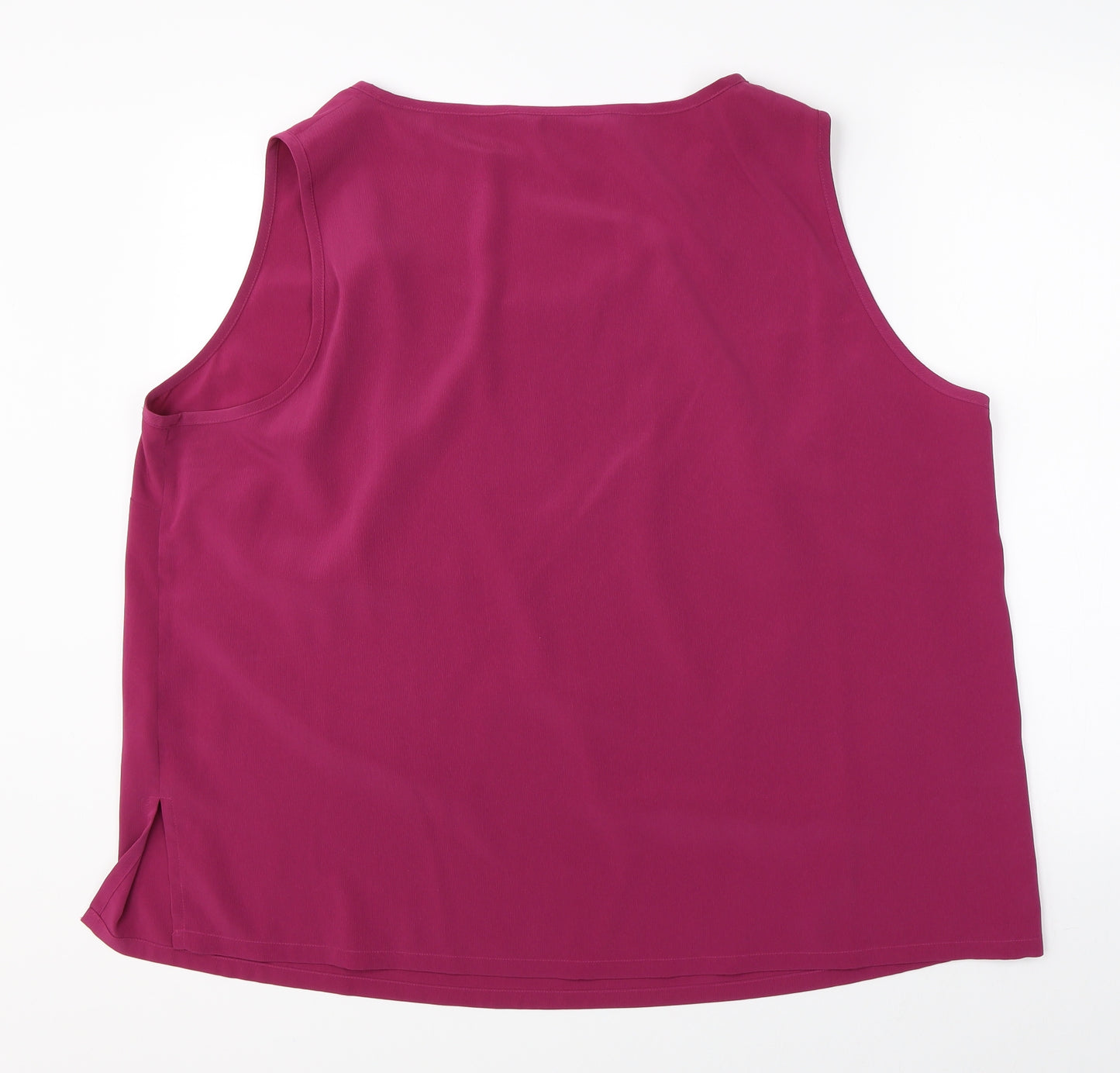 ELVI Womens Pink   Basic Blouse Size 26