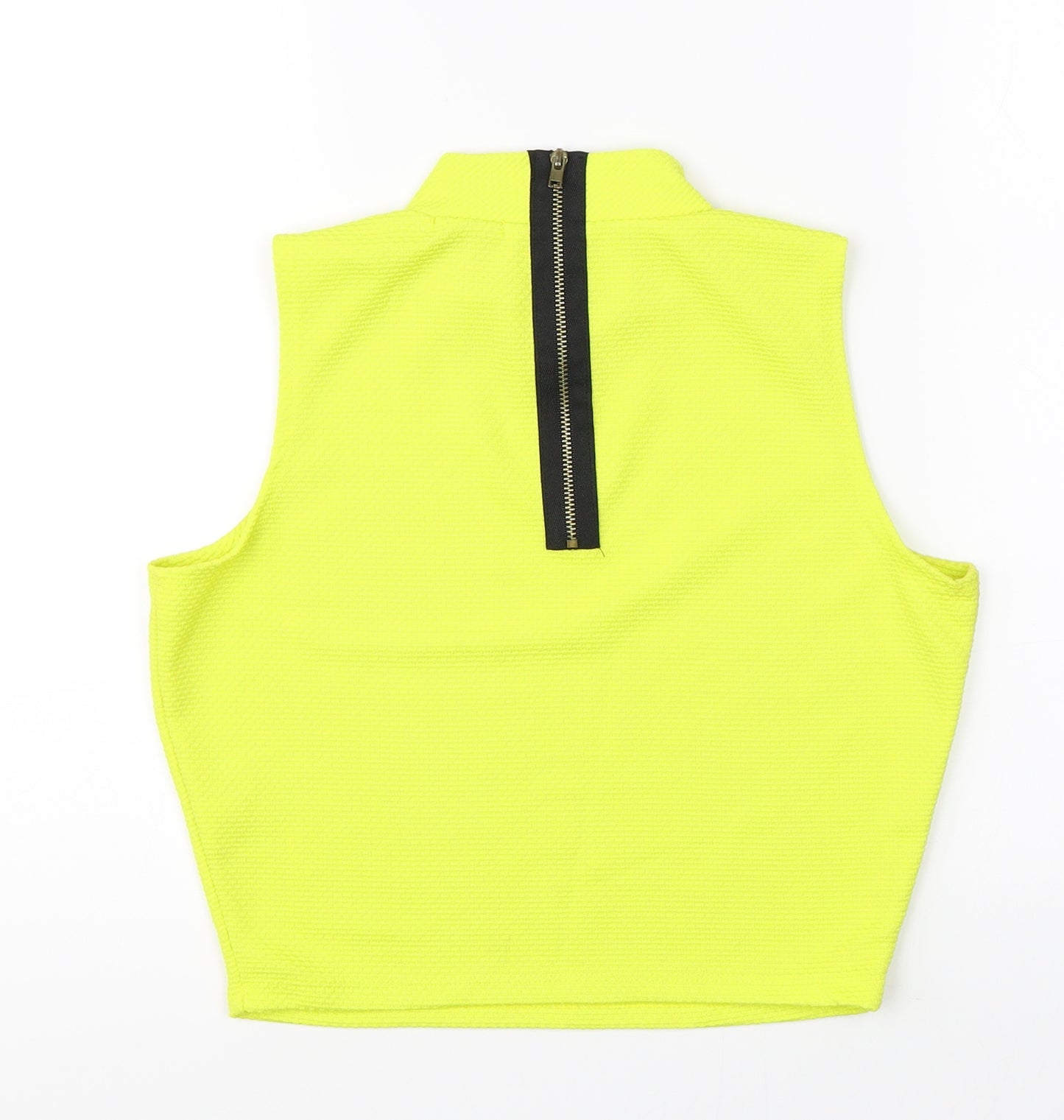 River Island Womens Yellow   Basic Blouse Size 10