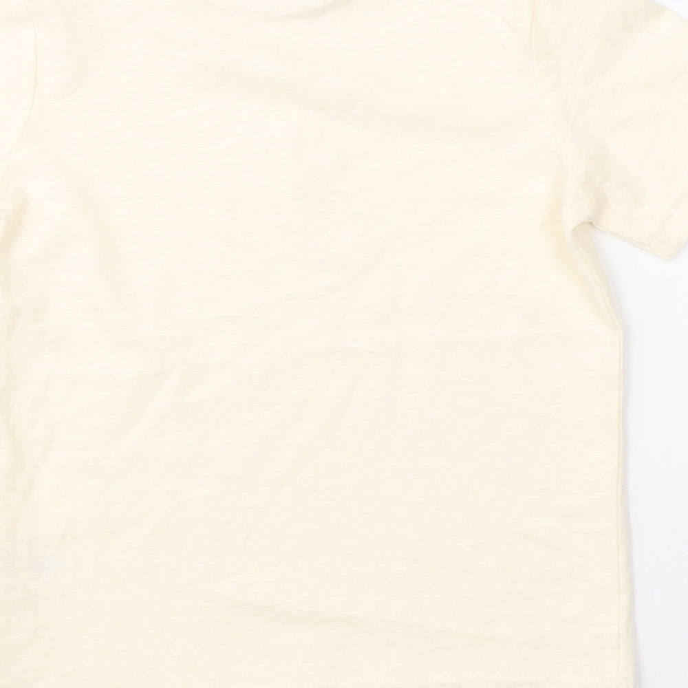 TU Boys Orange   Basic T-Shirt Size 2-3 Years