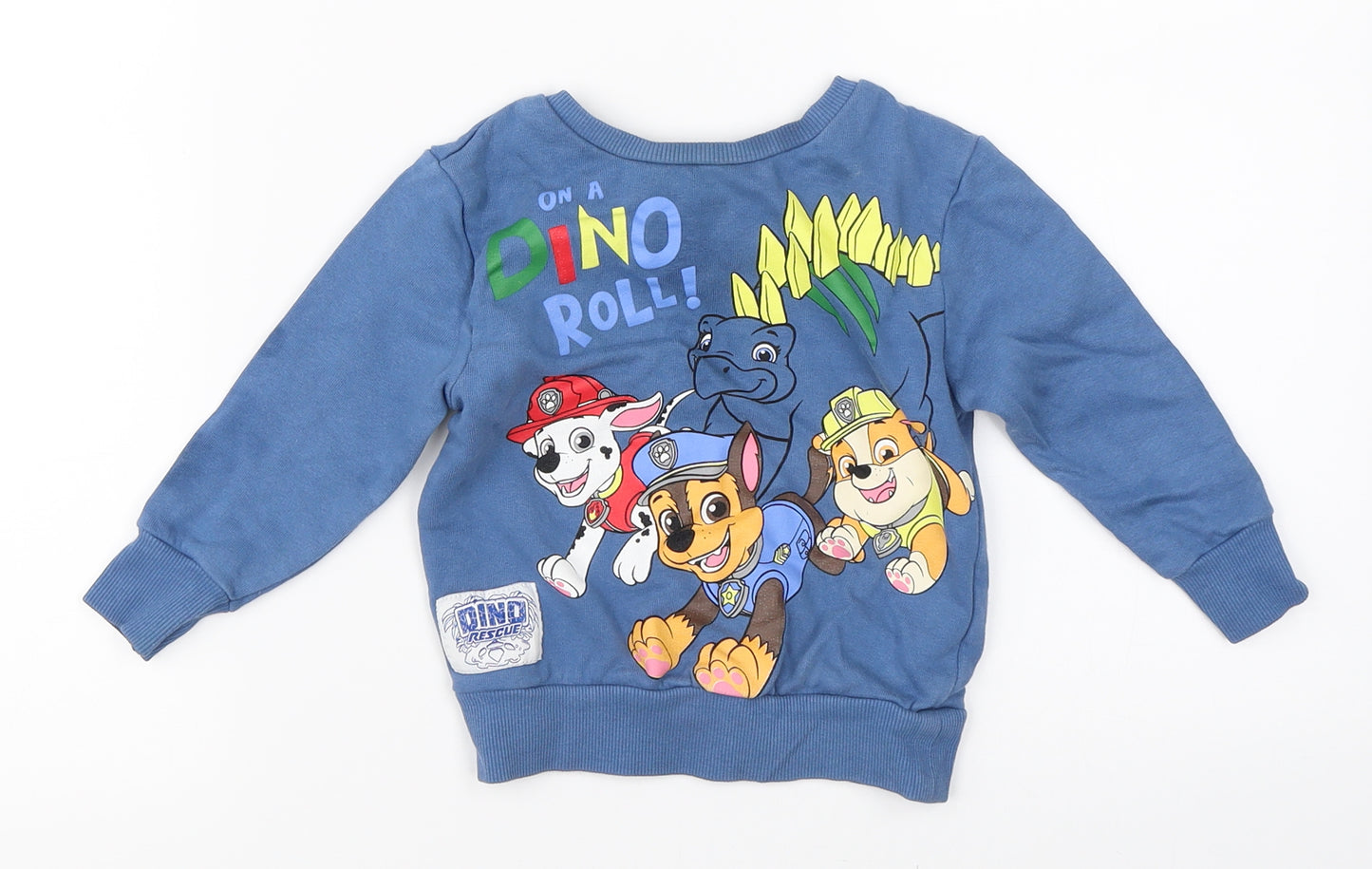 George Baby Blue   Pullover Jumper Size 12-18 Months  - nickelodeon paw patrol