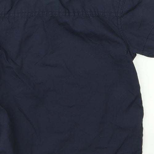 George Boys Blue   Basic Button-Up Size 3 Years