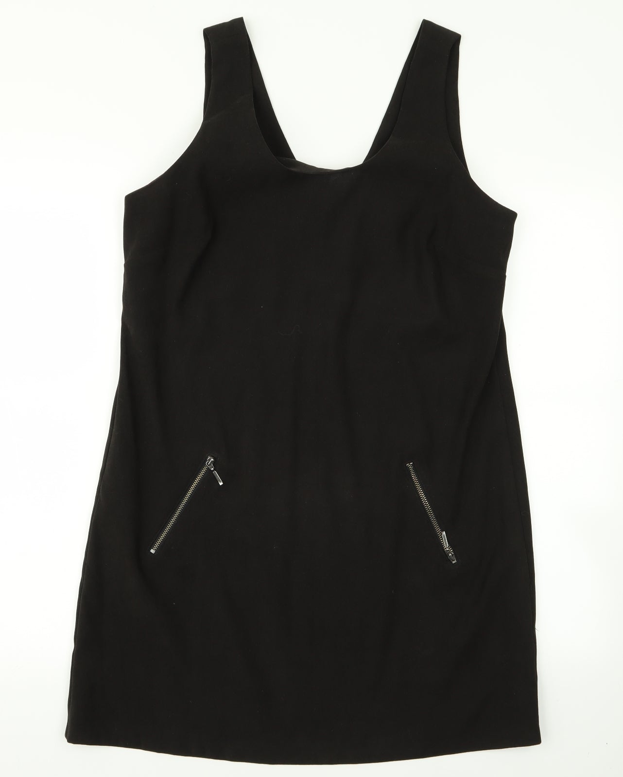 George Womens Black   T-Shirt Dress  Size 16