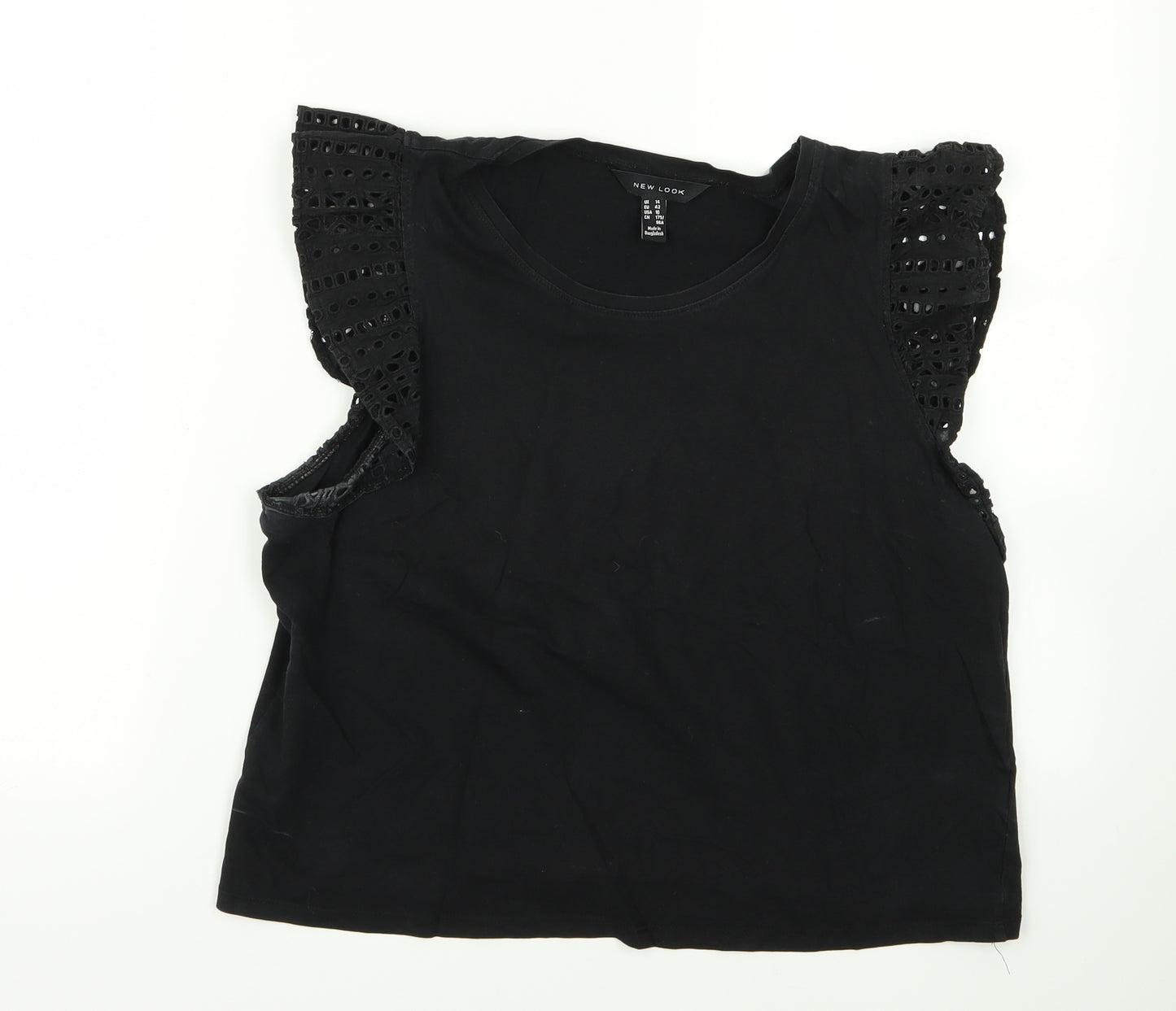 New Look Womens Black   Basic Blouse Size 14
