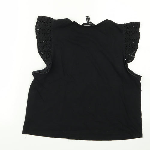 New Look Womens Black   Basic Blouse Size 14